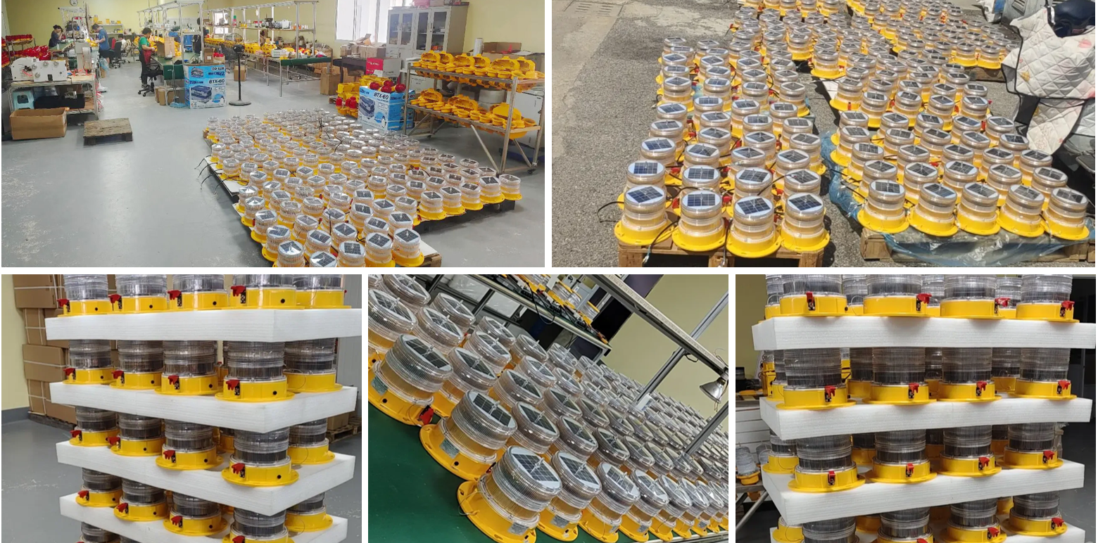 YFFY 02 L solar obstruction light manufacturer premium aviation warning light warehouse