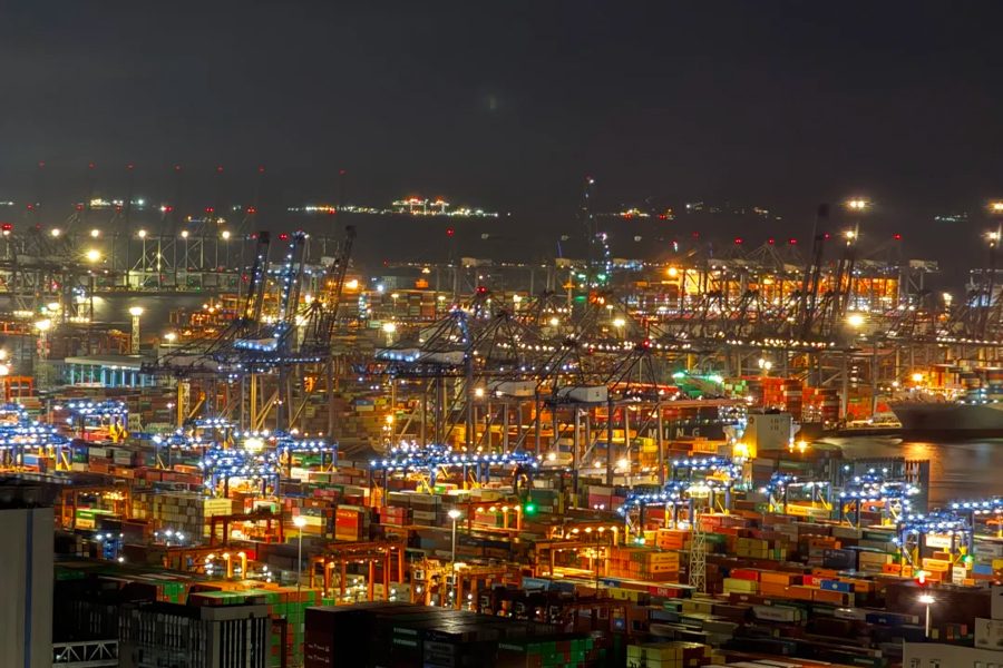 Solar warning lights