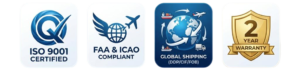 ISO 9001 FAAICAO Global Shipping 2 Year Warranty