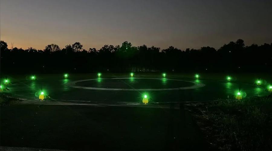 helipad navigation lights