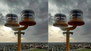 Double-head Solar Obstacle Lights Application