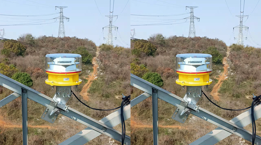 Application of Solar Obstacle Warning Light