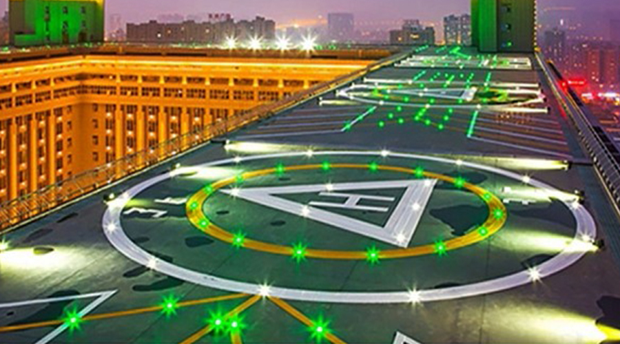Solar Helipad Lights Characteristics & Application