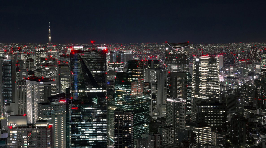 Solar Warning Lights for Building Applications