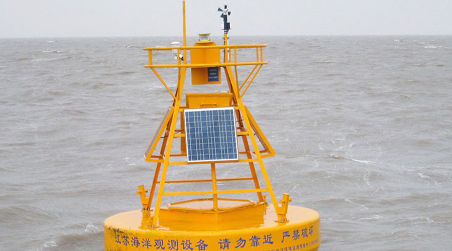 Buoy With White Solar Lights Install Benefits