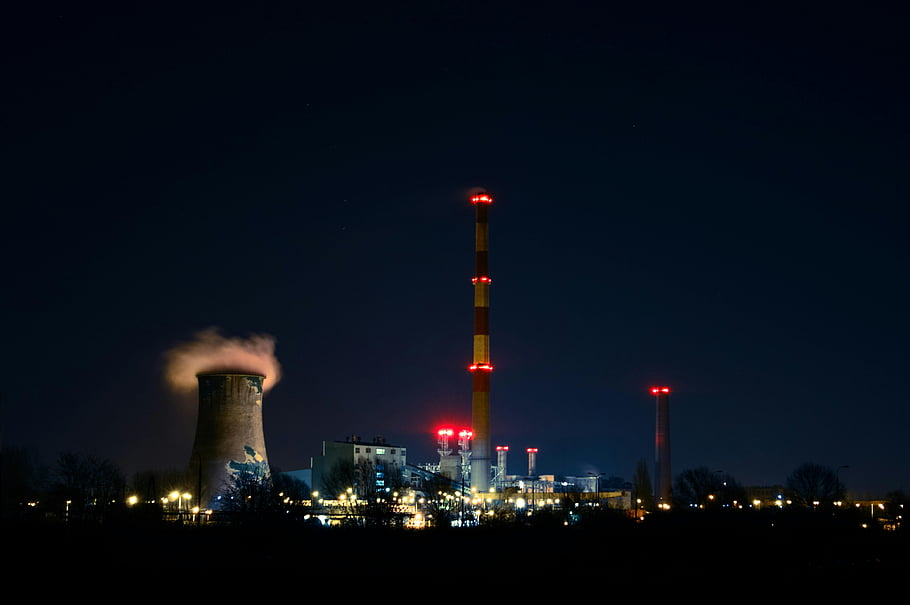 Heavy industrial plant lighting systems