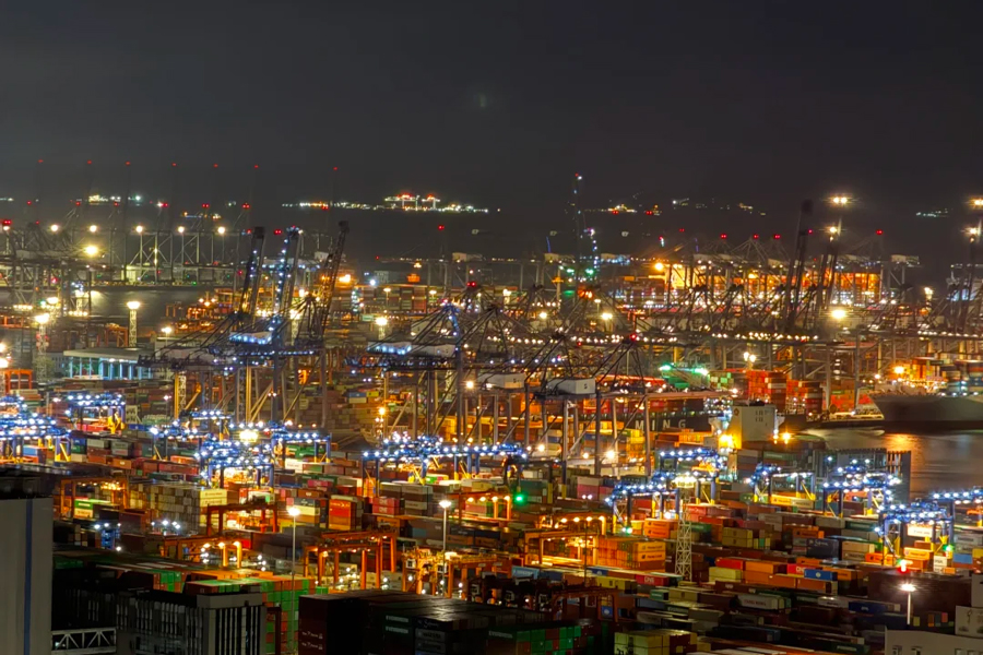 Solar warning lights