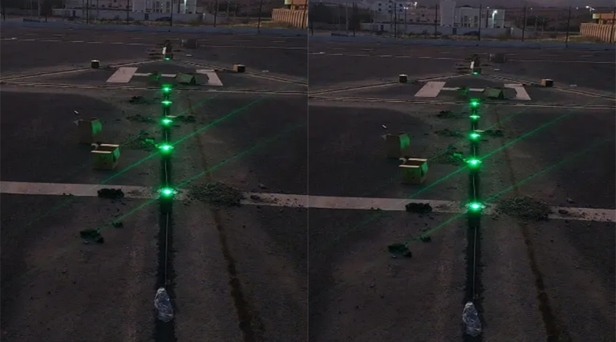 Embedded Helipad Lights Installed in Saudi Jett