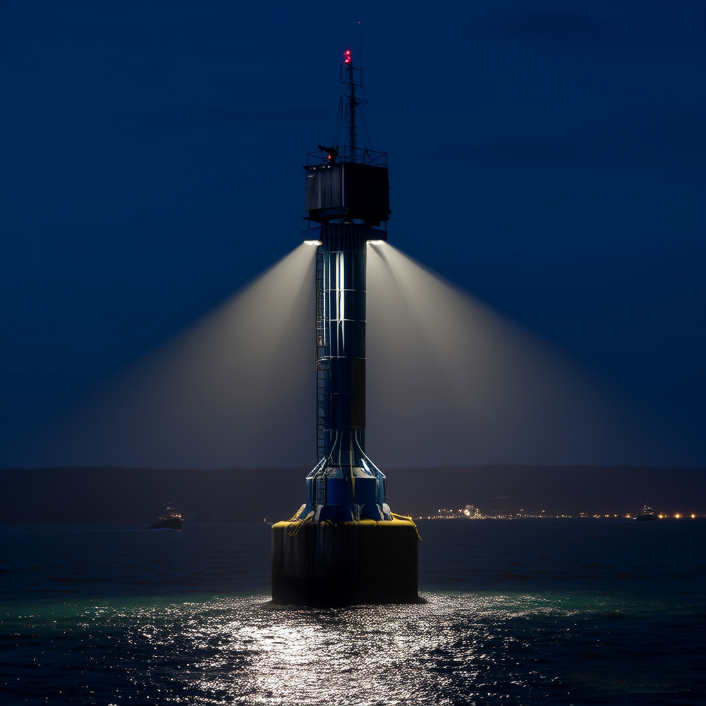 solar lights, solar marine navigation lights