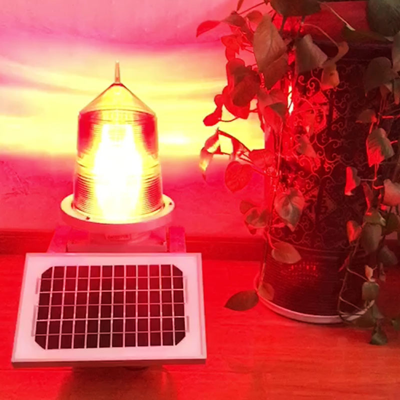 Type A Type B Solar Medium Intensity Lights, Aviation Obstruction Lights