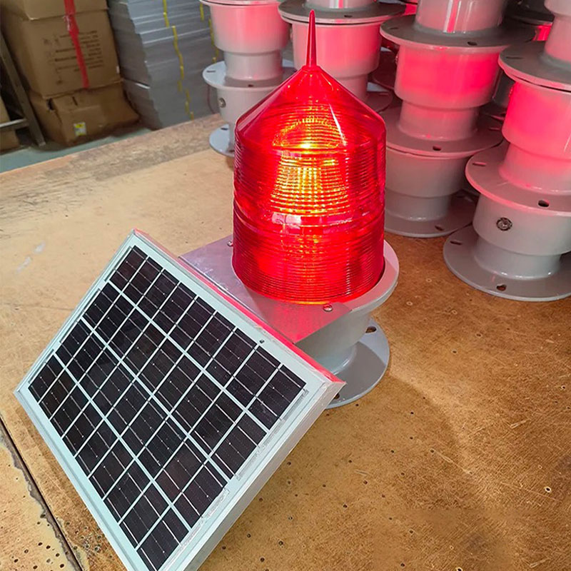 Type A Type B Solar Medium Intensity Lights, Aviation Obstruction Lights