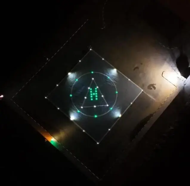 Helipad Color ICAO Helipad Lighting System for Saudi Arabia Environments