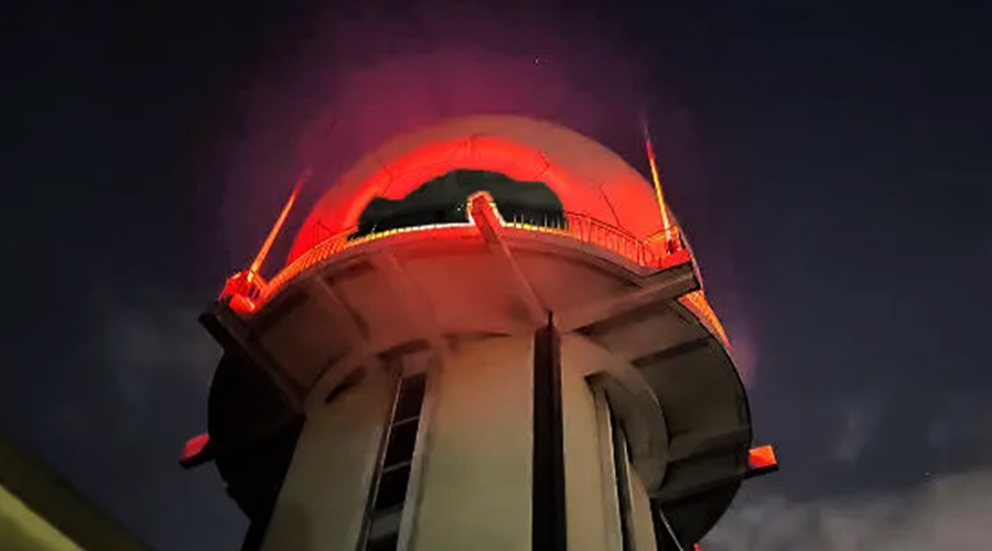 Airport Radar Station Medium-Intensity Obstacle Light Project