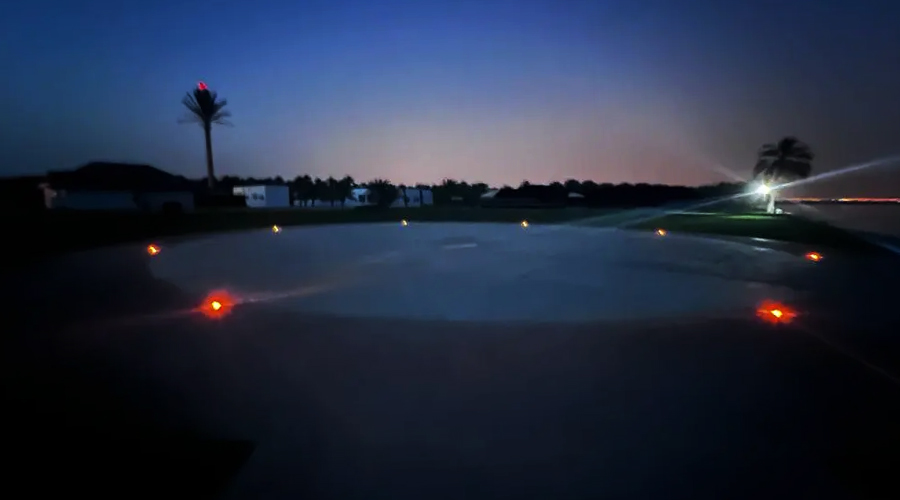 Case Study of Helipad Lighting in Bahrain Royal