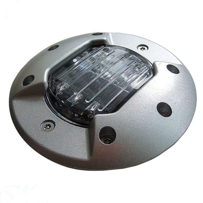 Embedded Aluminum Solar Road Stud YFFYSRSA6 YFFY Lights Embedded Aluminum Solar Road Stud YFFY SRSA6