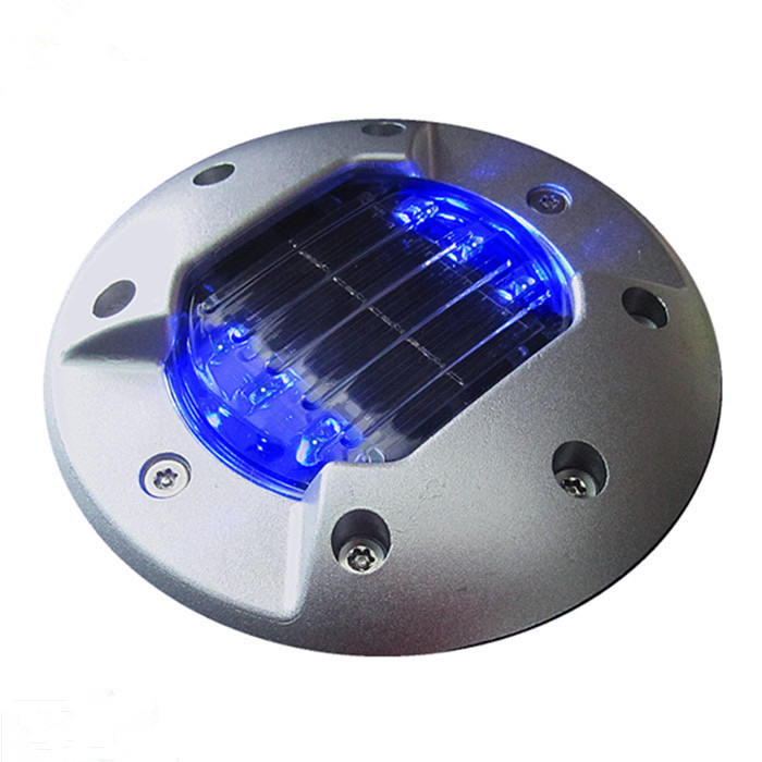 Embedded Aluminum Solar Road Stud YFFYSRSA6 YFFY Lights Embedded Aluminum Solar Road Stud YFFY SRSA6