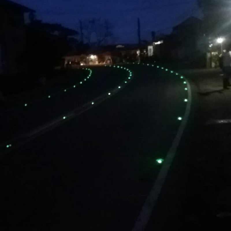 Embedded Aluminum Solar Road Stud YFFY SRSA6 YFFY Lights Embedded Aluminum Solar Road Stud YFFY SRSA6Solar Road Studs