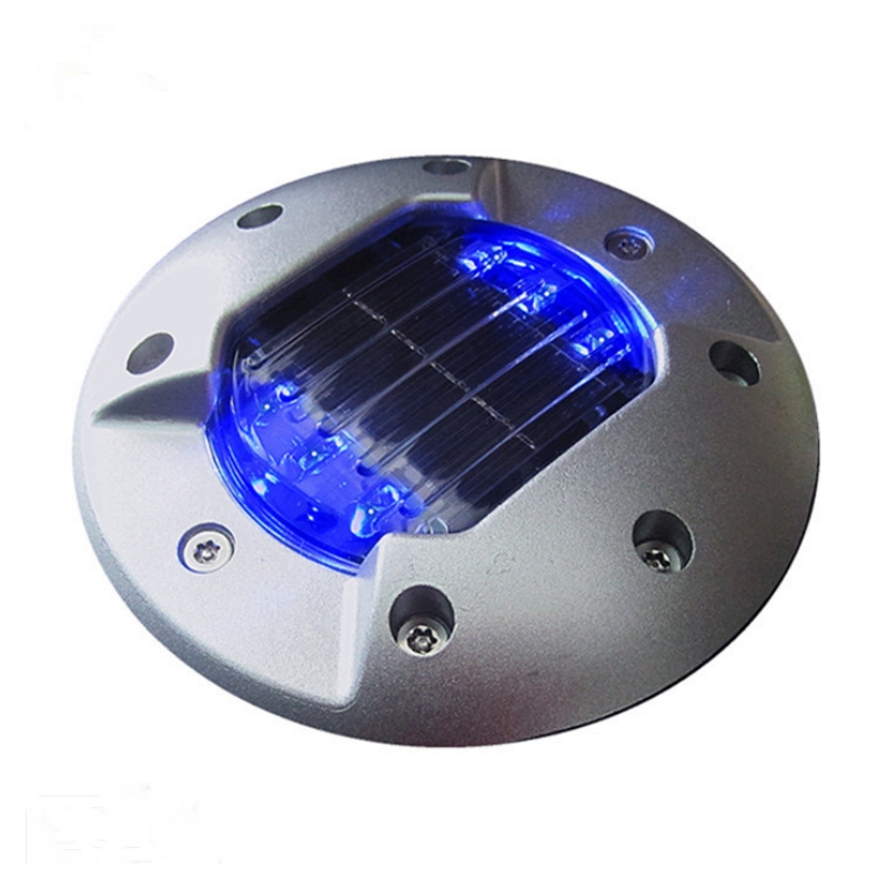 SRSA6 Embedded Aluminum Solar Road Stud2 YFFY Lights SRSA6 Embedded Aluminum Solar Road StudSolar Road Stud Light