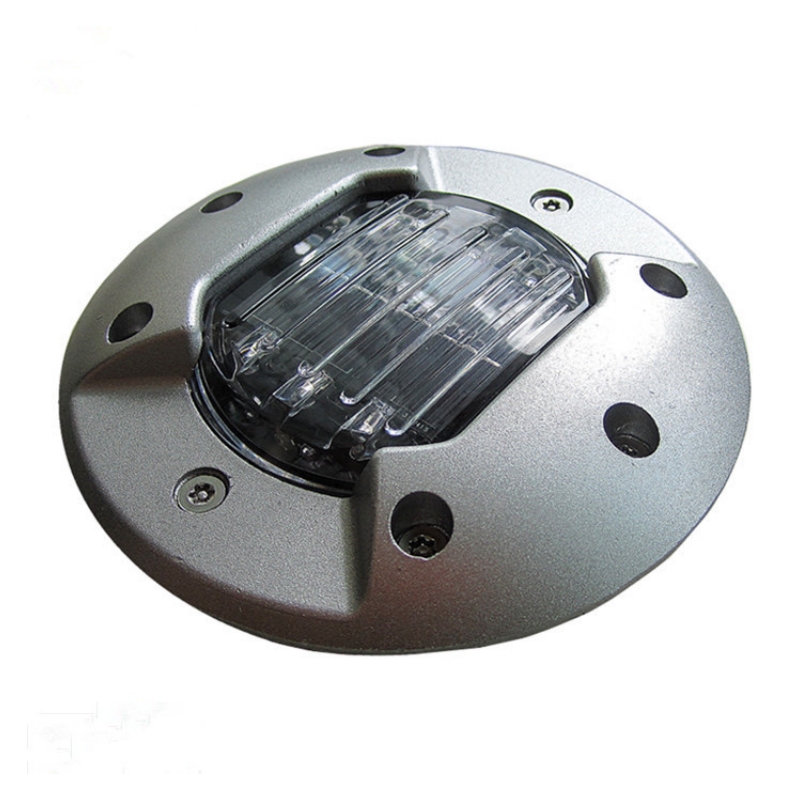 SRSA6 Embedded Aluminum Solar Road Stud3 YFFY Lights SRSA6 Embedded Aluminum Solar Road Stud
