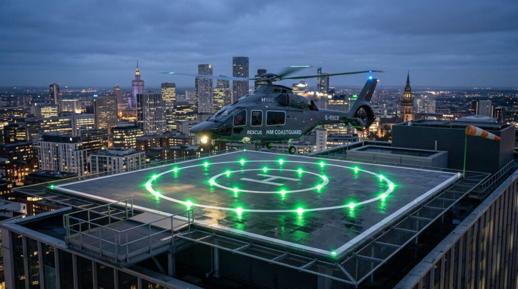 Helipad Inset Perimeter Light Helipad Light YFFY Lights 1 YFFY Lights Helipad Inset Perimeter Light Helipad Light Airport Lights