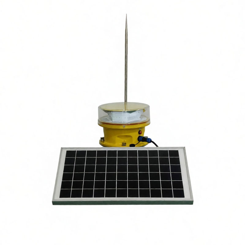SolarMediumIntensityObstructionLightTypeAYFFYMIA23 YFFY Lights YFFY MI A2 LED Solar Medium Intensity Obstruction Light