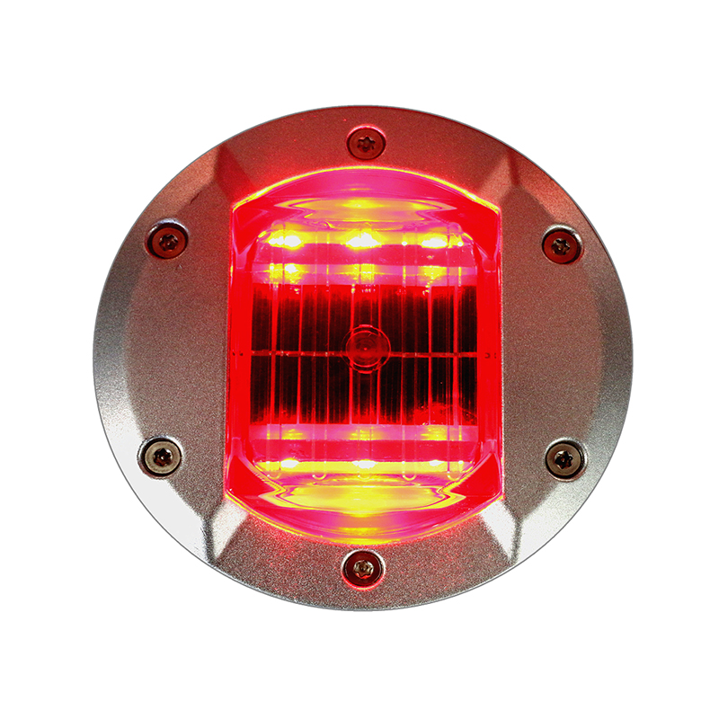 Ultrathin Embedded Aluminum Solar Road Stud YFFYSRSA7 5 YFFY Lights Ultra thin Embedded Aluminum Solar Road Stud YFFY SRSA7 Solar Road Studs