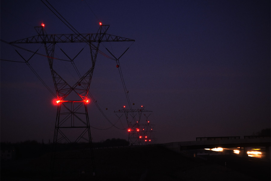Power Transmission Tower Warning Lights Solution | ICAO/FAA