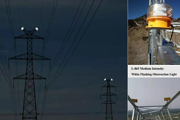 medium intensity aviation obstruction light