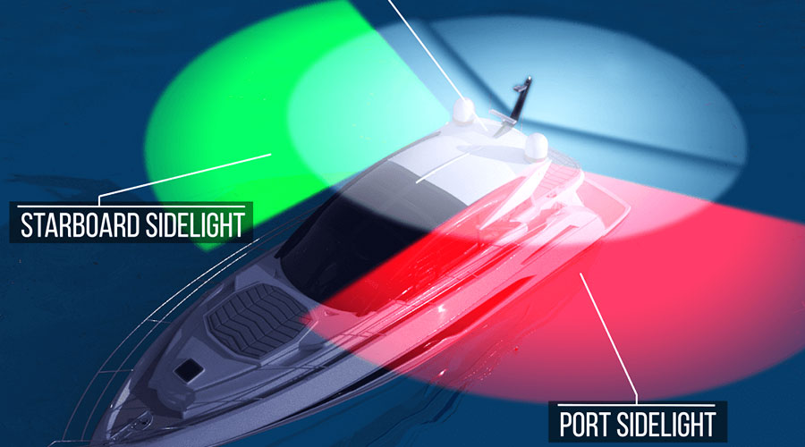 Port and Starboard Sidelights Navigation LightsBoat Navigation Light