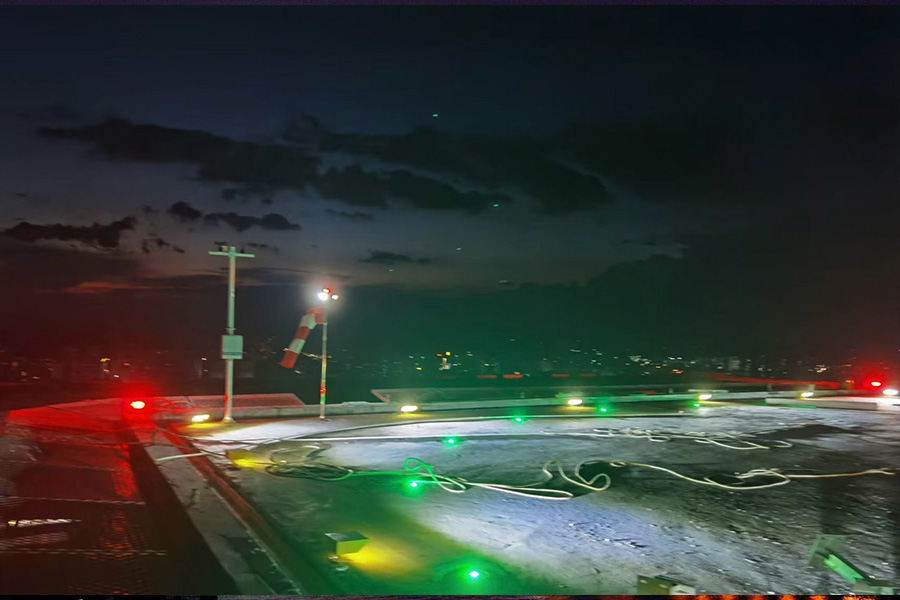 rooftop helipad light