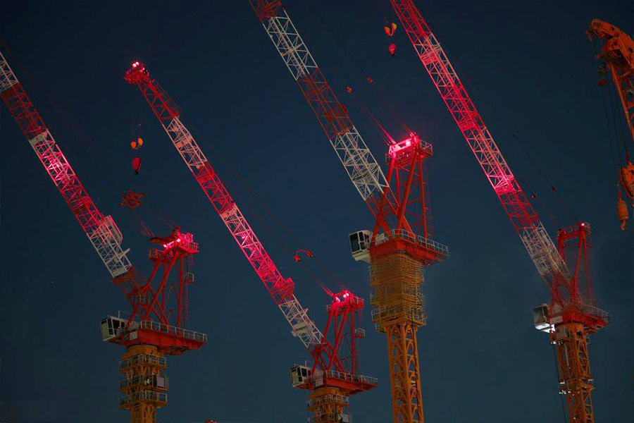 tower crane obstruction light